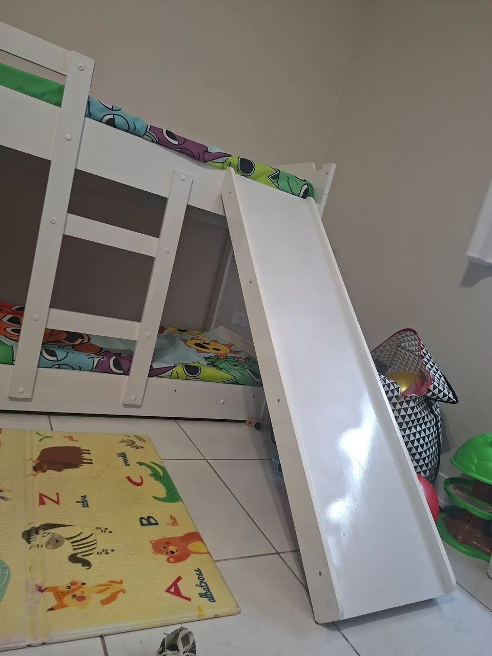 Beliche infantil com escorregador - Foto 3