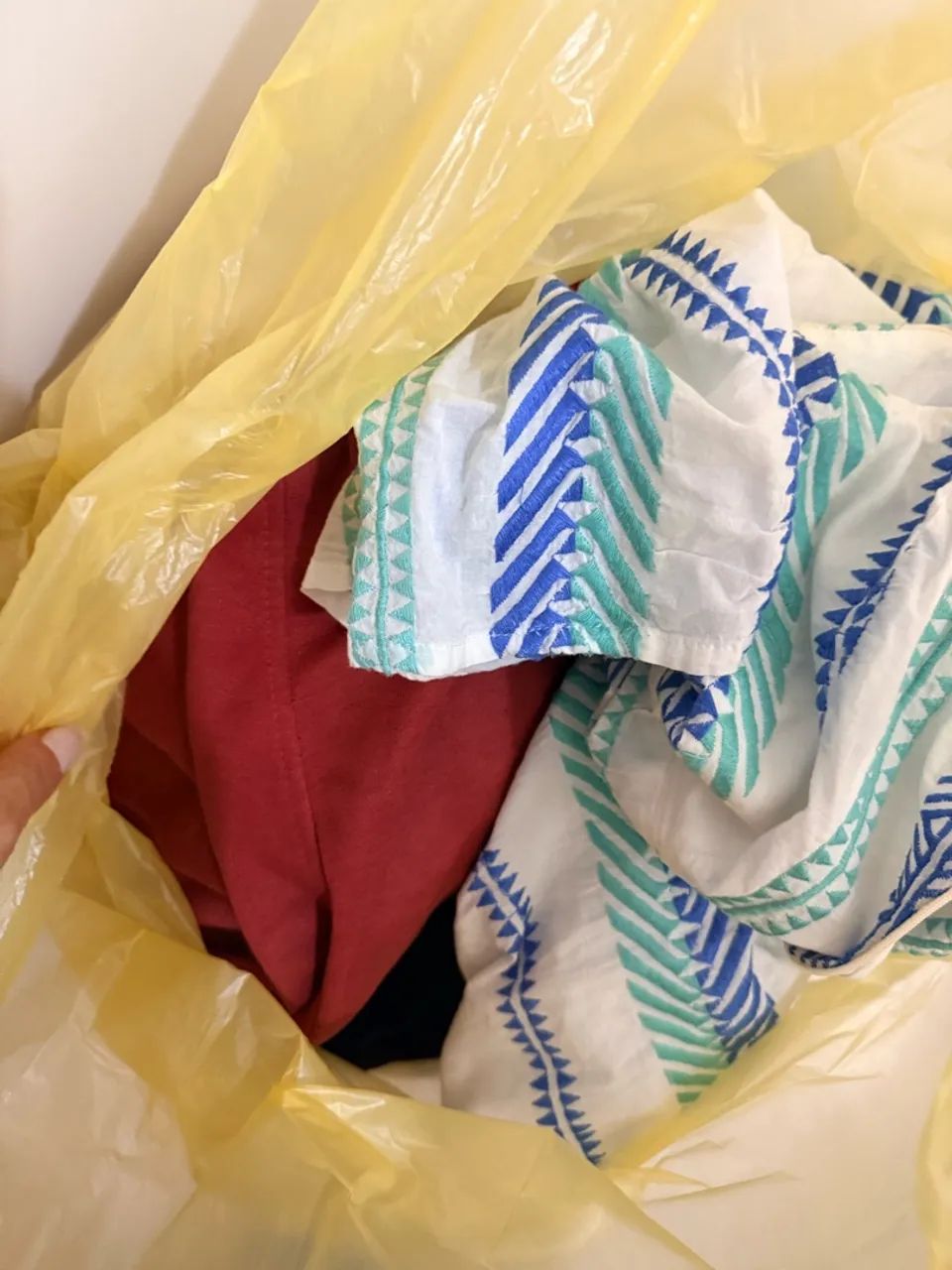 Doação roupas. 