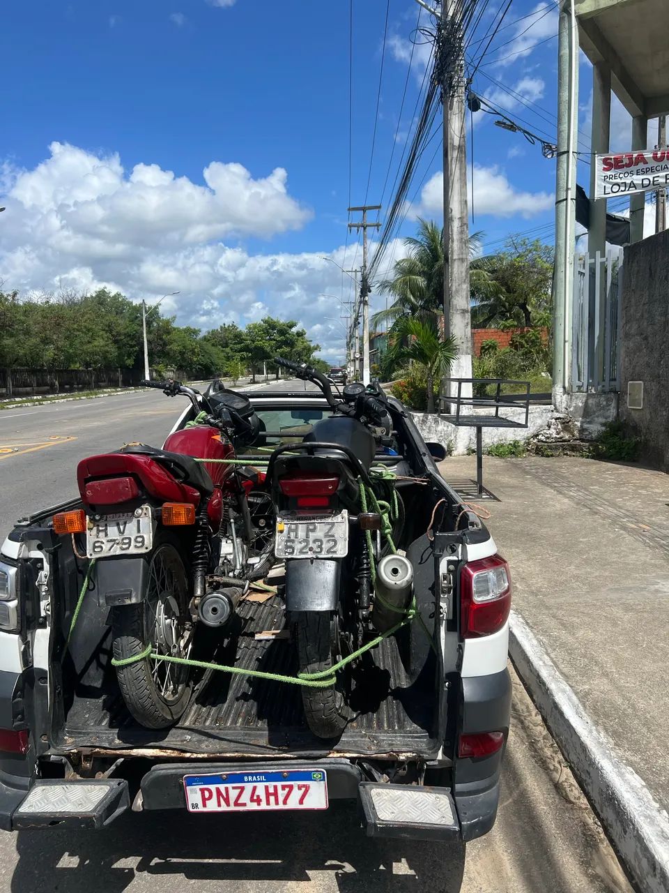 Reboque de moto