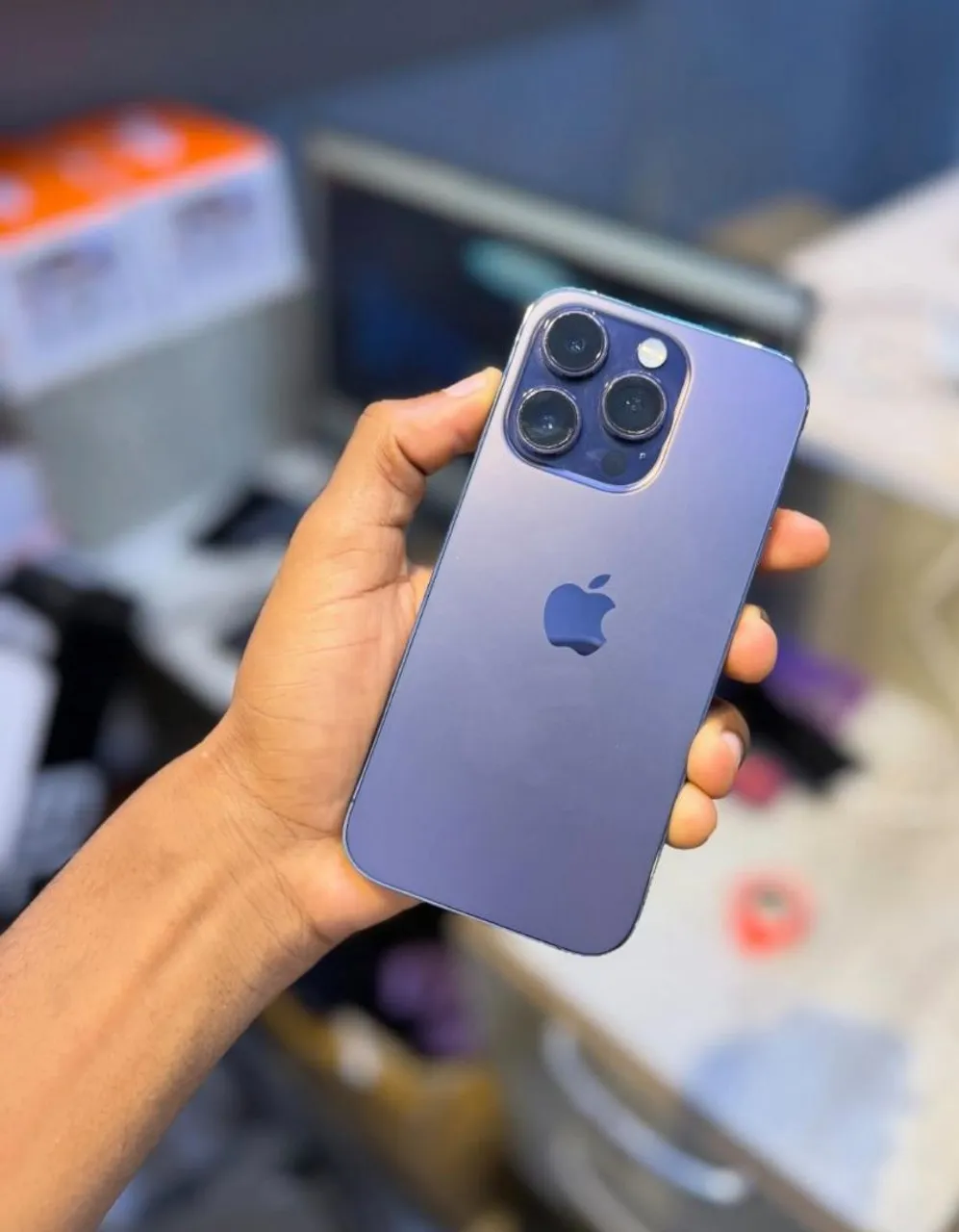 iPhone 14 Purple 128GB (Nota e 3 meses de garantia) - Celulares e