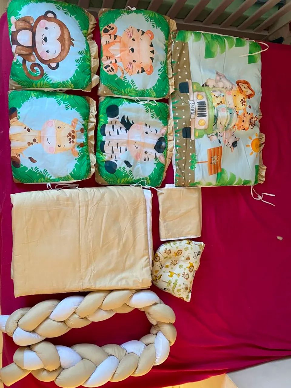 Conjunto de berço safári  - Foto 3