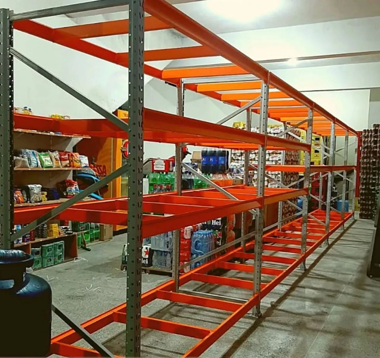 Gôndola de Aço / Prateleira para Loja / Mini Porta Pallet Novo - Foto 3
