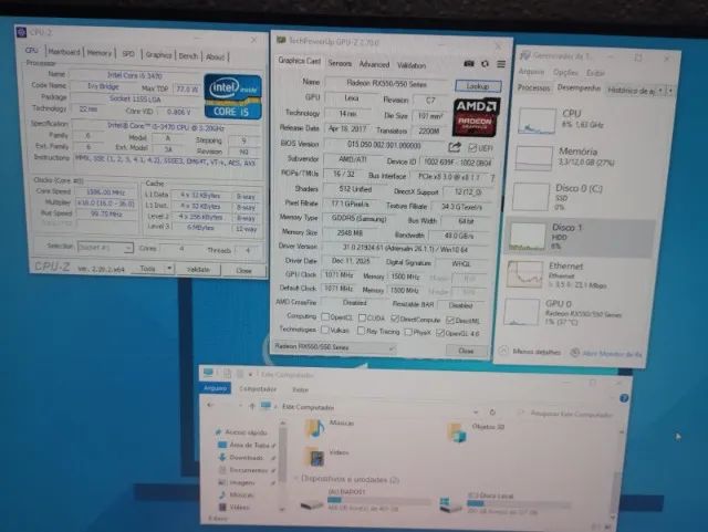 PC GAMER DE ENTRADA i5 / RX550 / SSD + HD - Foto 2