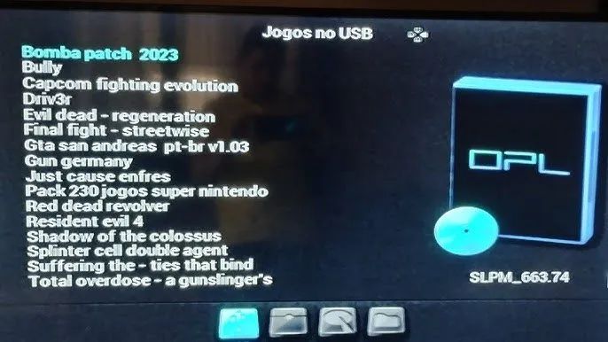 Vendo USB com jogos de PS2 