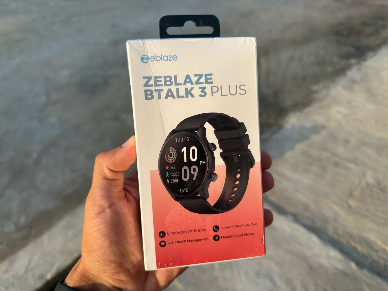 ZEBLAZE BTALK 3 PLUS!! LACRADO!! PROMOÇÃO!! - Foto 5