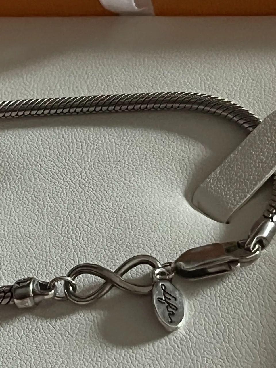 PULSEIRA LIFE INFINITO VIVARA EM PRATA 925  - Foto 3