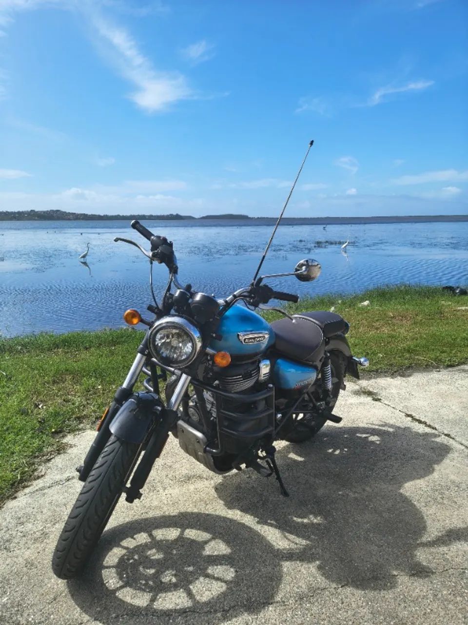 METEOR 350 COM PROTETOR DE MOTOR ORIGINAL