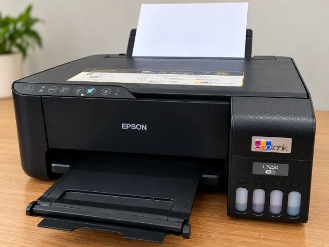 Impressora Epson EcoTank L3250 Multifuncional Wi-Fi - Usada - Foto 3