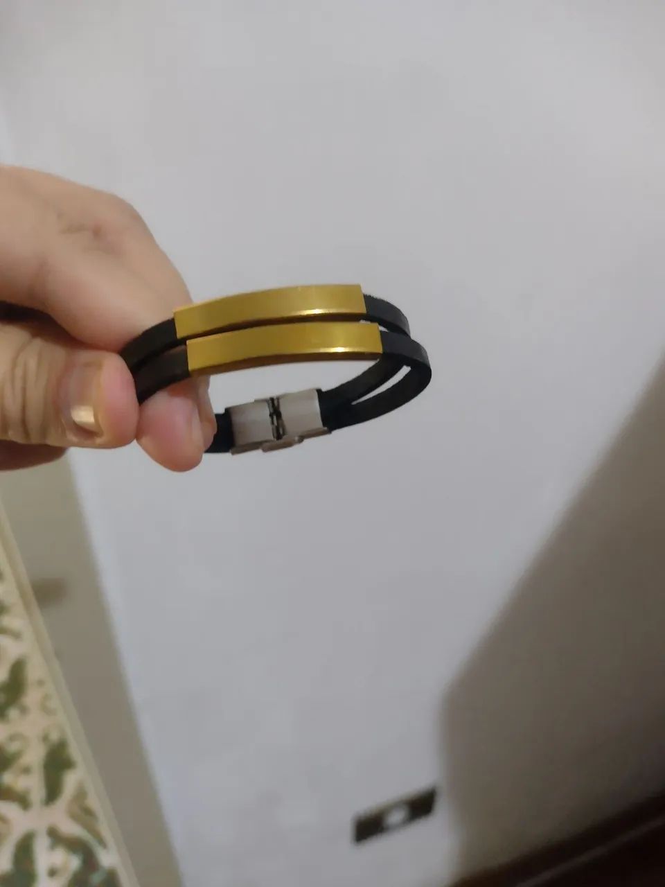 Pulseira de couro 