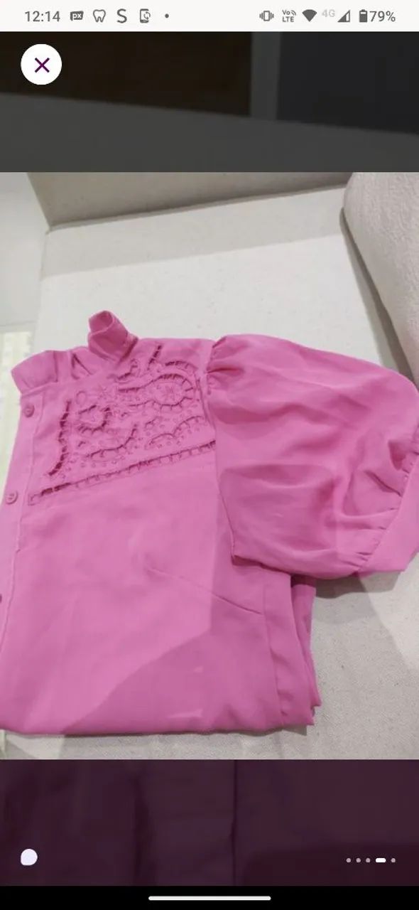 Blusa rosa  - Foto 2