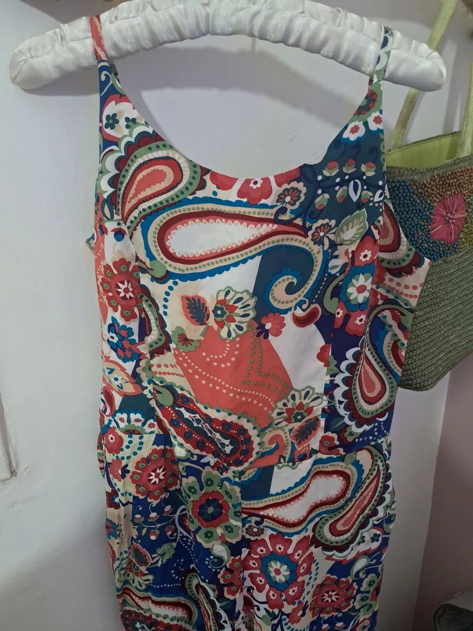 Macacão  Verão  com amarração  nas costas - Foto 3