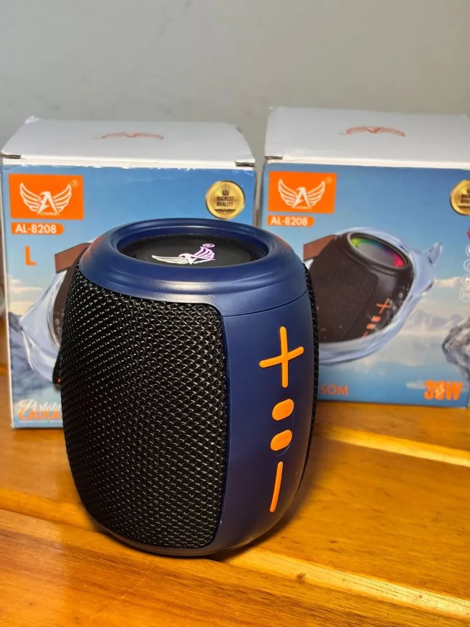 Caixa de som Altomex com led rgb [RESISTENTE A ÁGUA] - Foto 2
