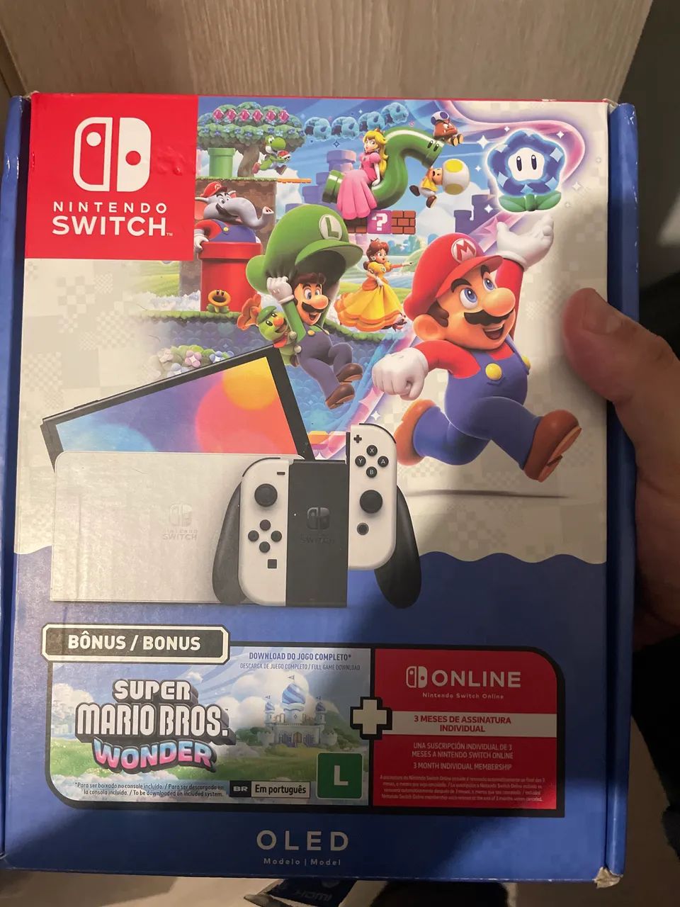 Switch 1 OLED Seminovo - Jogos de Vídeo Game - São Vicente, Itajaí