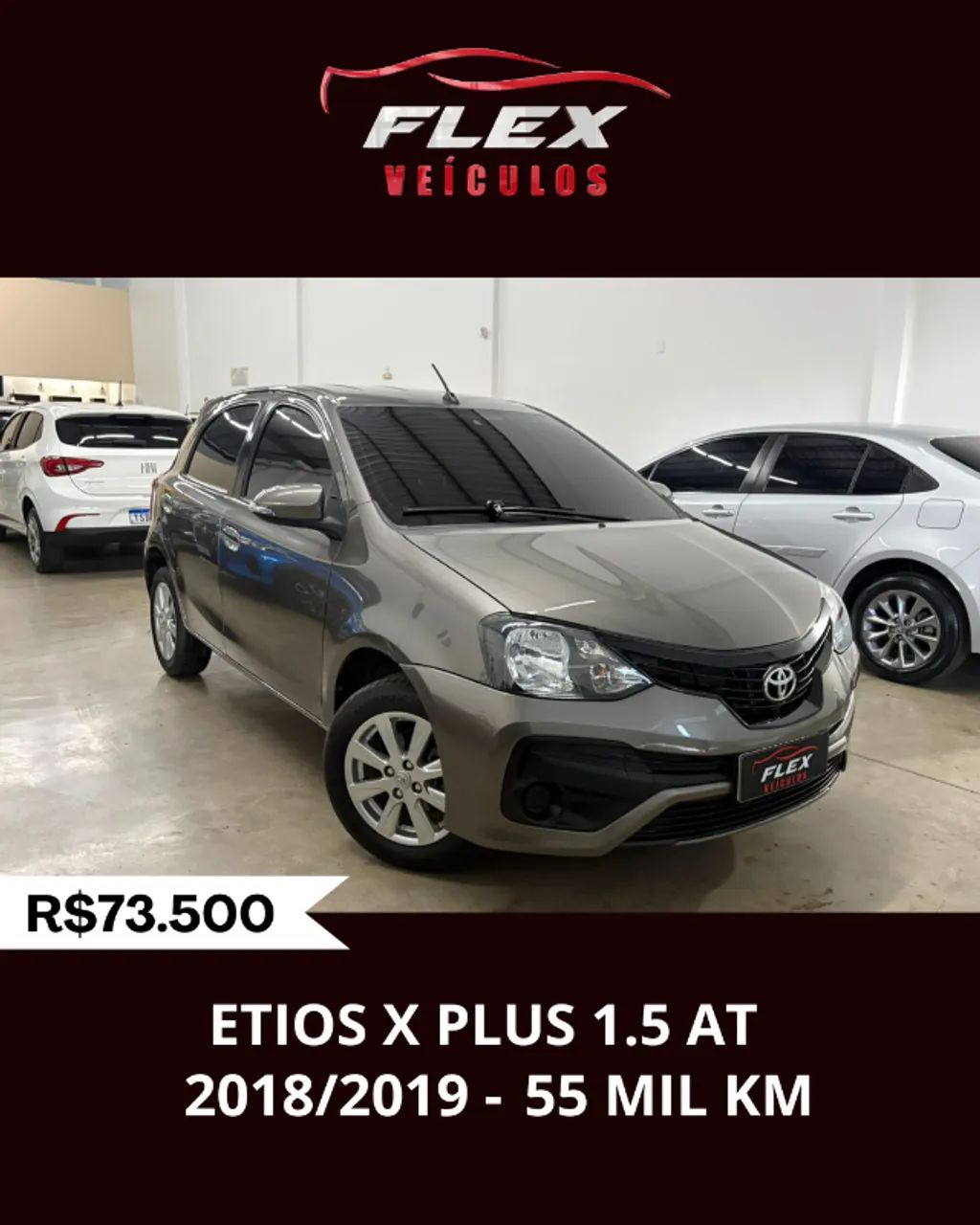 Toyota Etios ETIOS X Plus 1.5 Flex 16V 5p Aut. 2019