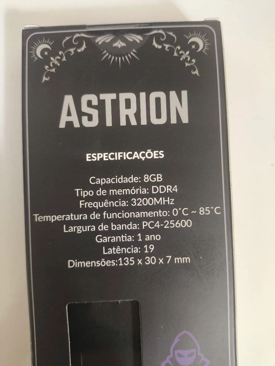 memória RAM de 2x 8GB DDR4