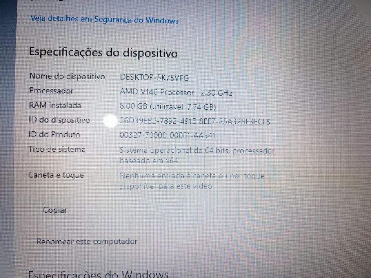 NOTEBOOK ACER COM GARANTIA  - Foto 4
