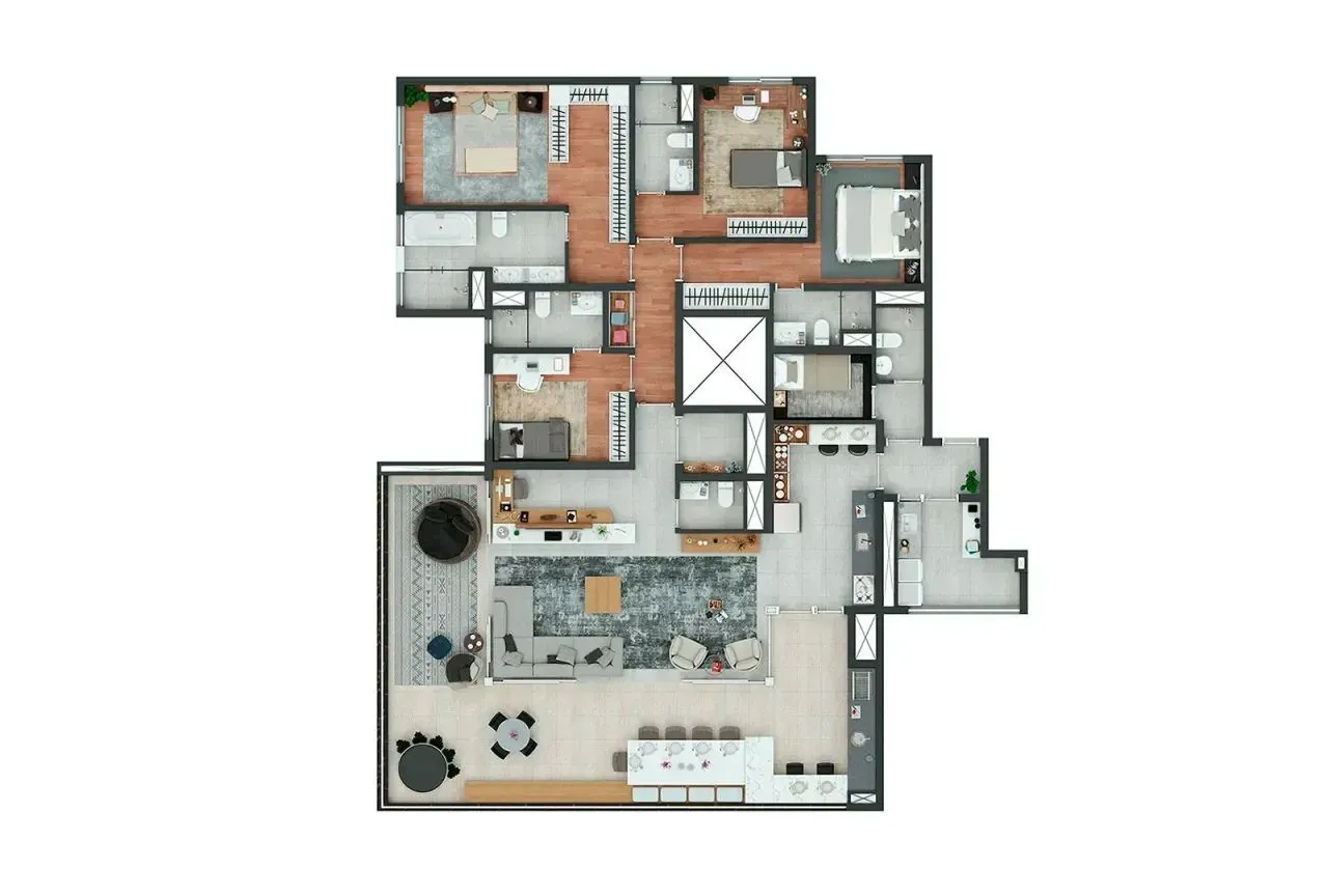 PLANTA 230m²