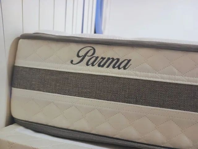 Cama box baú com Colchão solteiro Simons - Parma - Foto 2