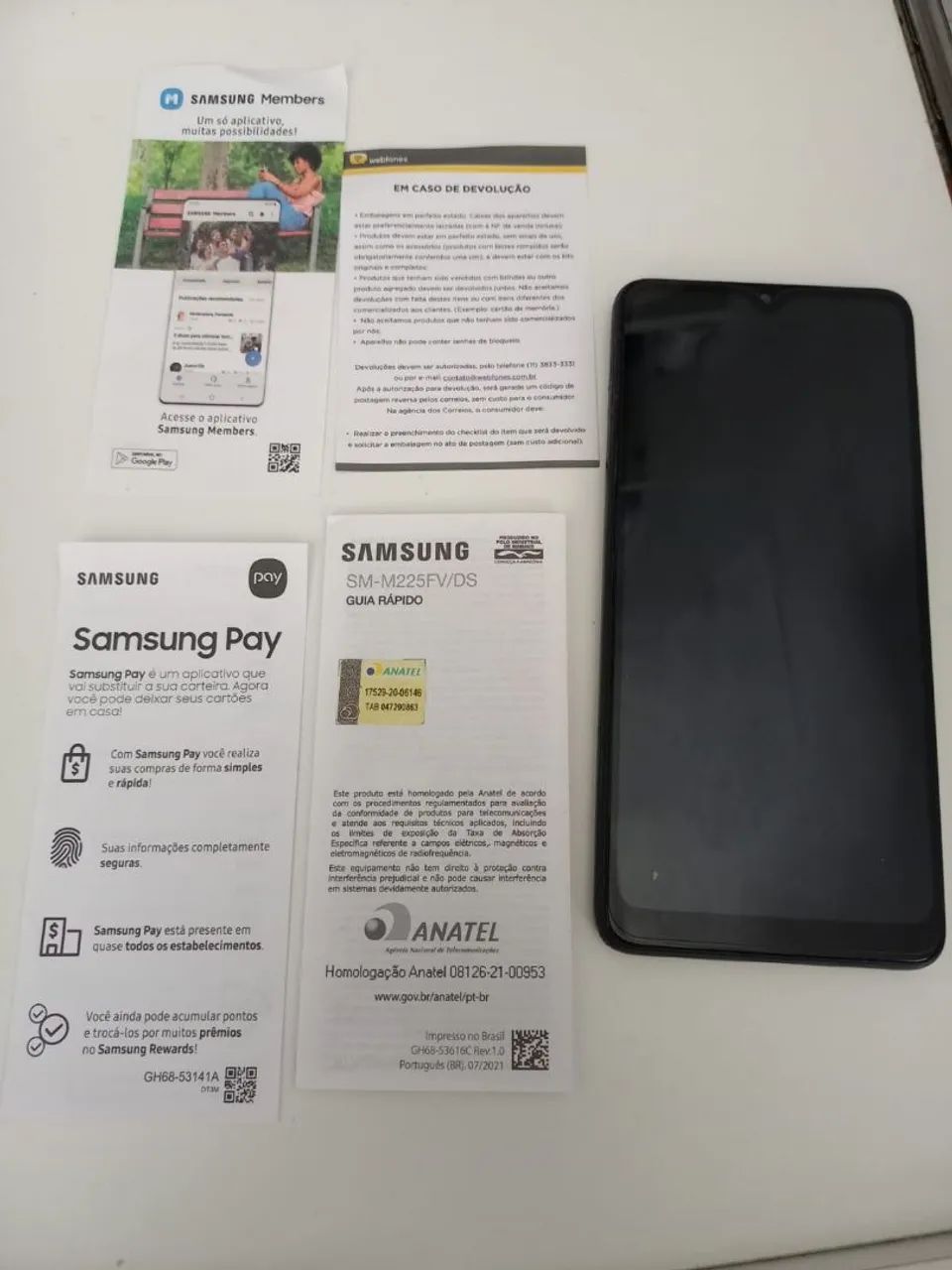 Celular sansung original 128 gb M 22 - Foto 3