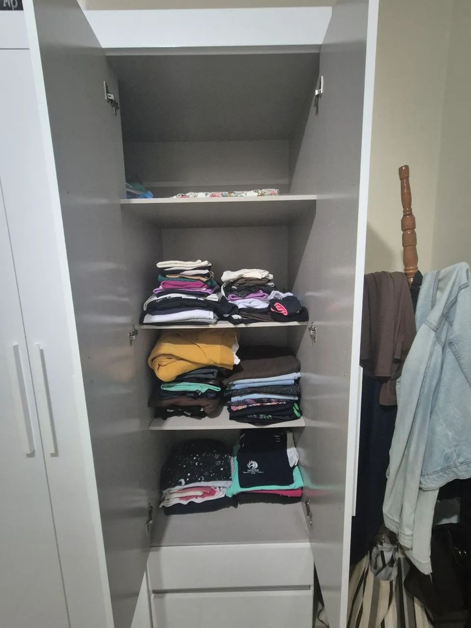 VENDO GUARDA-ROUPA USADO - Foto 3