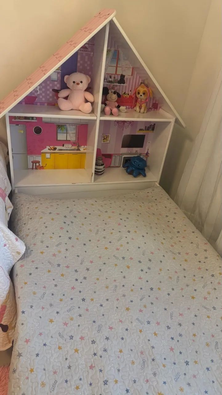 Vendo cama e colchão infantil