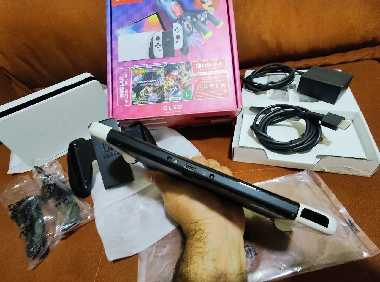 Nintendo Switch OLED Desbloqueado  - Foto 4