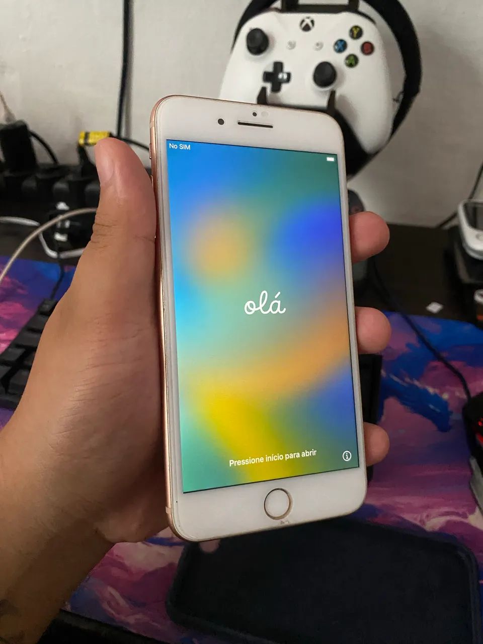 iPhone 8 Plus 64GB rose - Acessórios de Celular - São Bento
