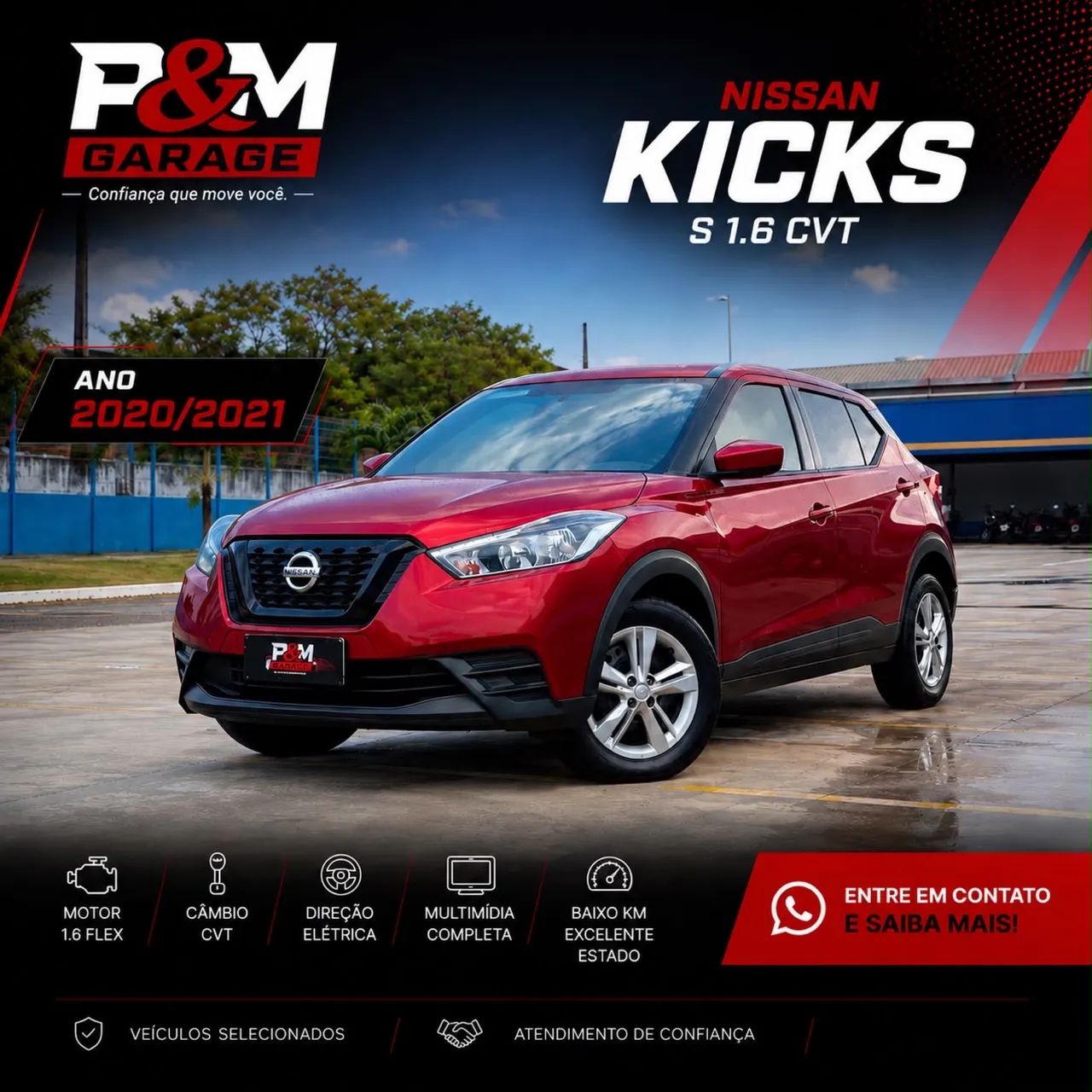 Nissan Kicks KICKS Active S 1.6 16V Flex Aut. 2021