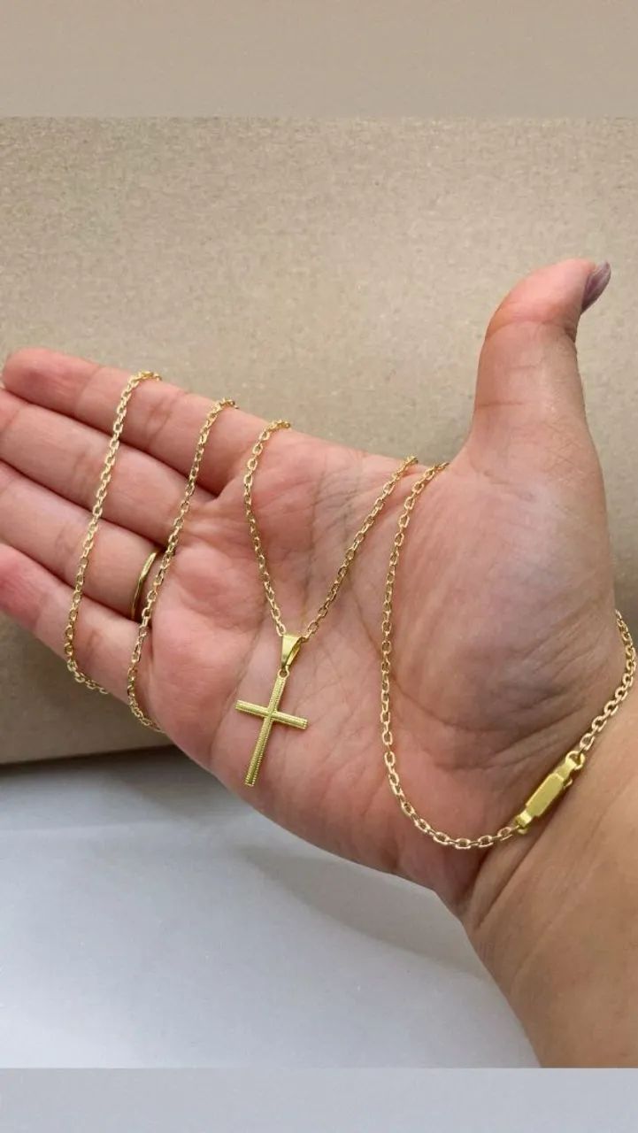Kit Corrente Pingente e pulseira Em Moeda Antiga  - Foto 2