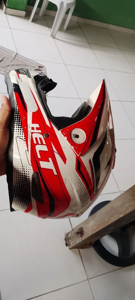 Capacete Helt Cross - Foto 2