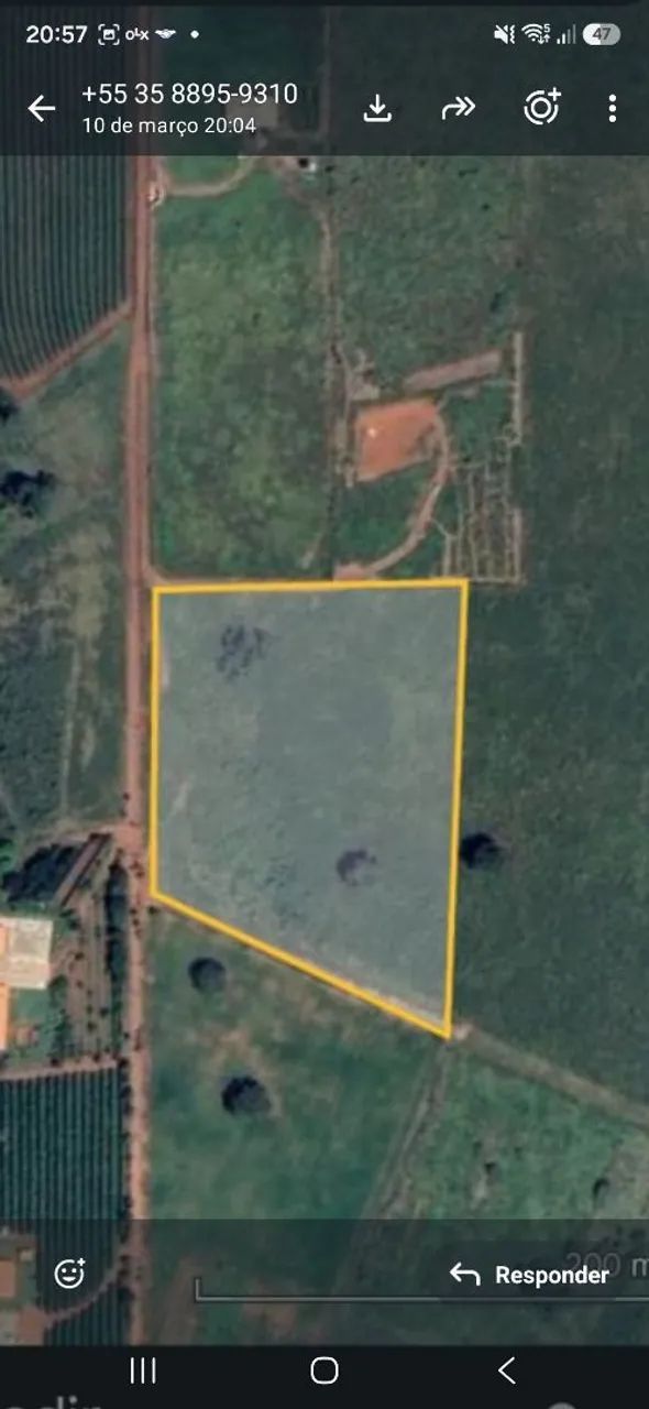 Vendo 2 hectares próximo a Wallita.