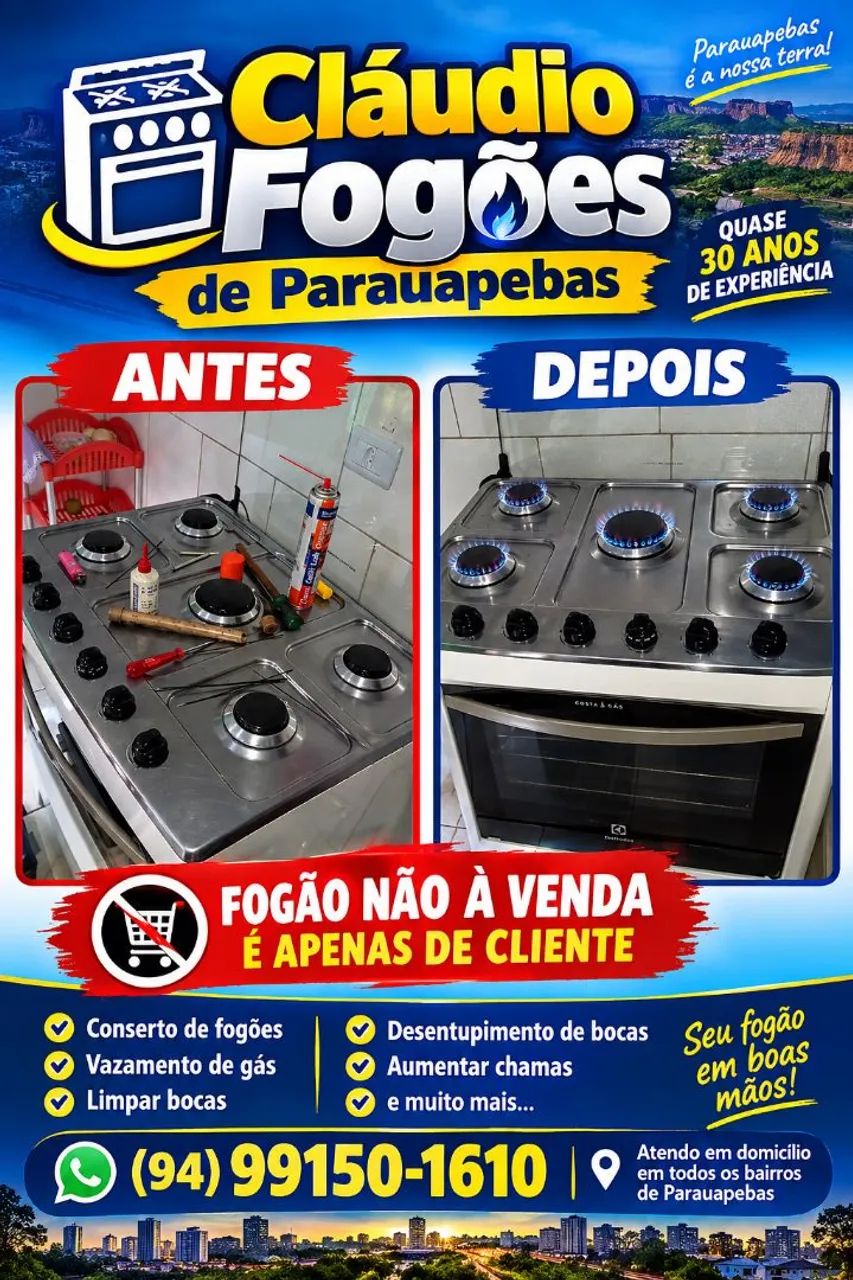 *claudio fogões  de parauapebas  - Foto 5