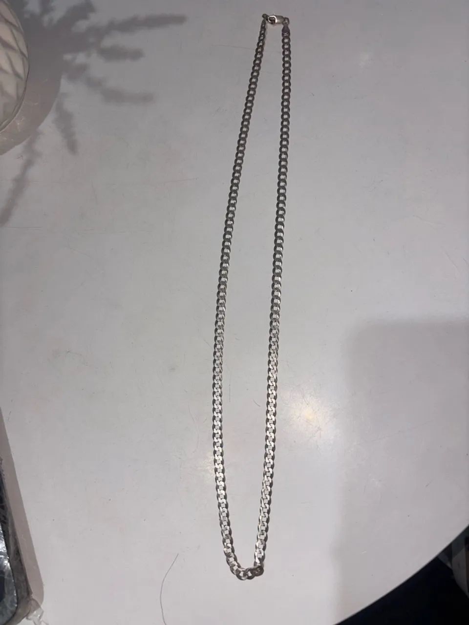 Vende-se cordão de prata 70cm