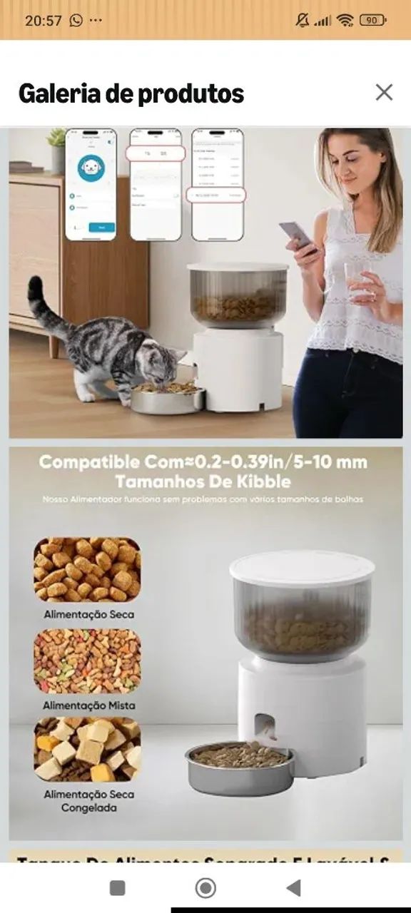 Comedouro automático NewPet  - Foto 5
