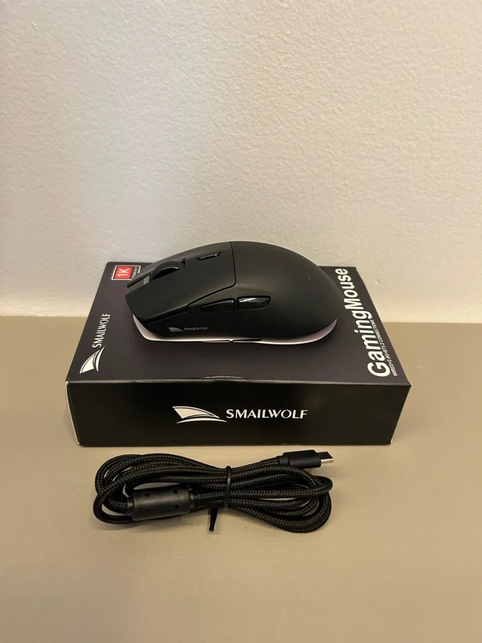 Mouse sem fio - SMAILWOLF M3 (NOVO) - Foto 3