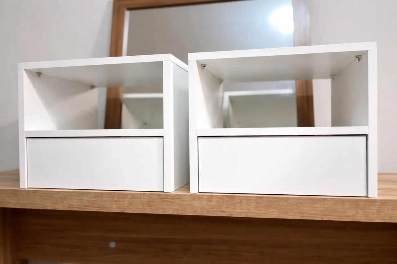 Mesas de cabeceira suspensa de 100%MDF . - Foto 2