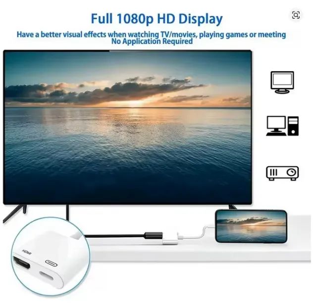 Adaptador iPhone lightning para Hdmi  - Foto 5