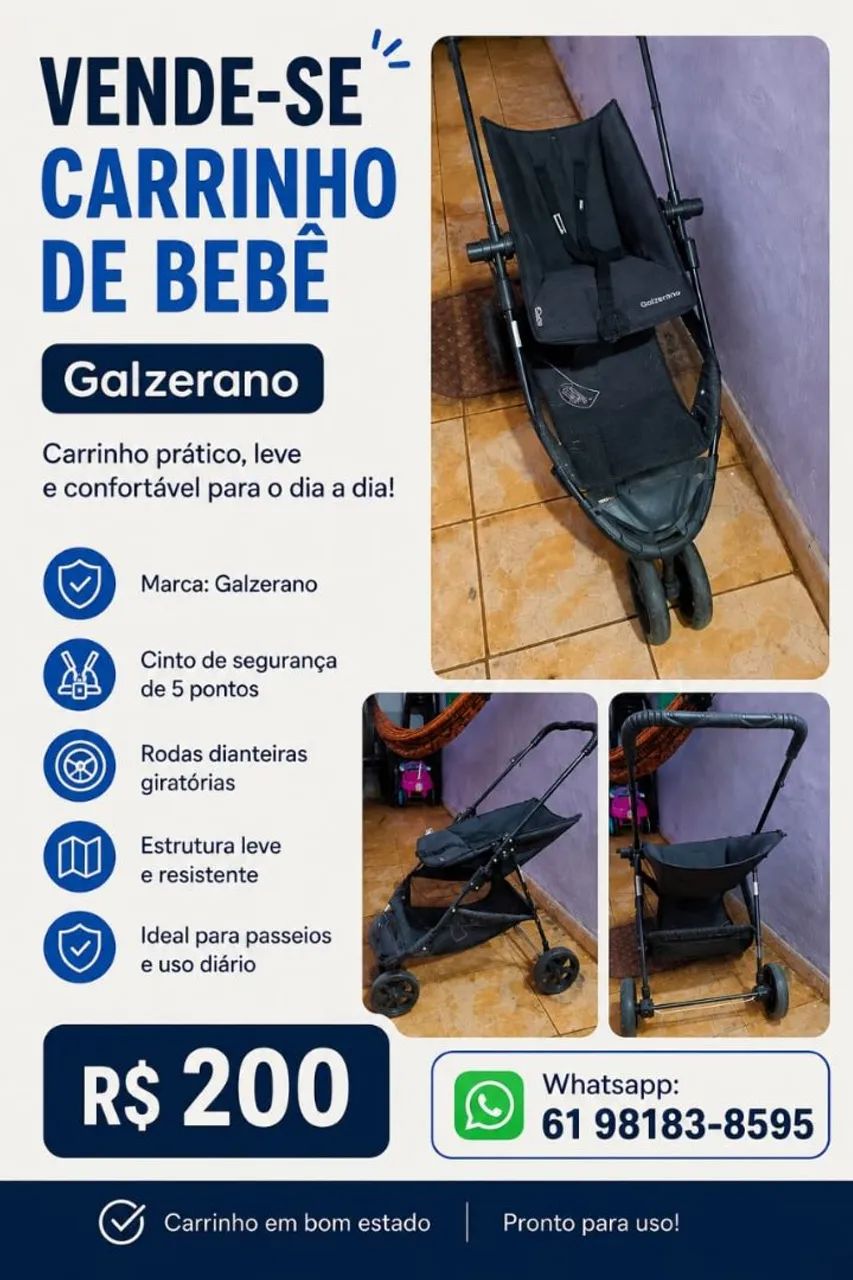 Carrinho de Bebê 