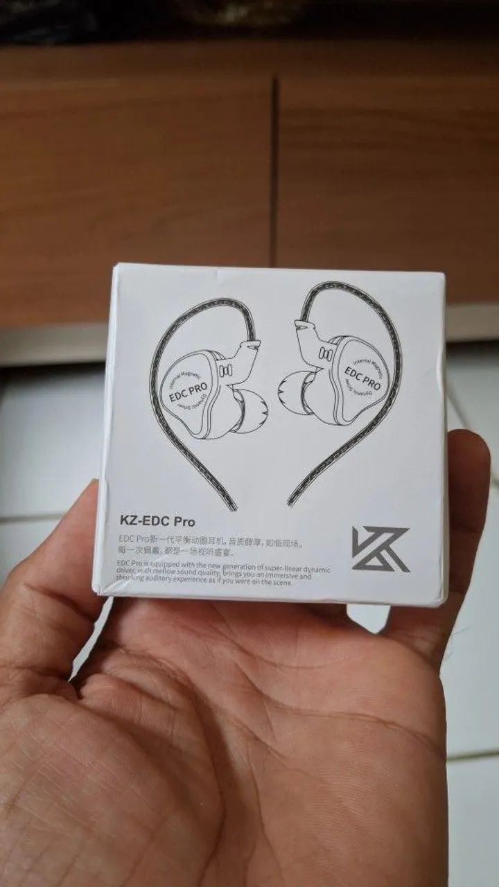 FONE DE OUVIDO KZ EDC PRO (com mic)