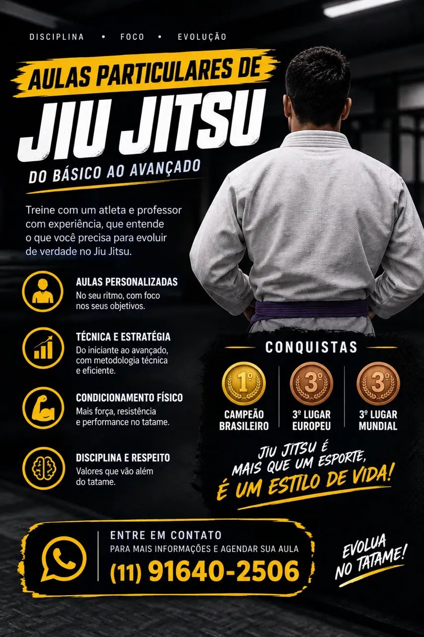 ? AULAS PARTICULARES DE JIU-JITSU