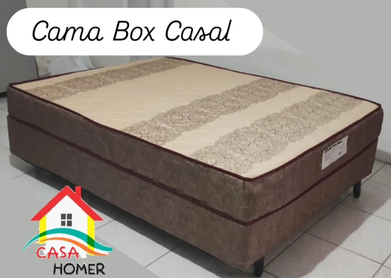 Cama de casal 5cm de espuma 94