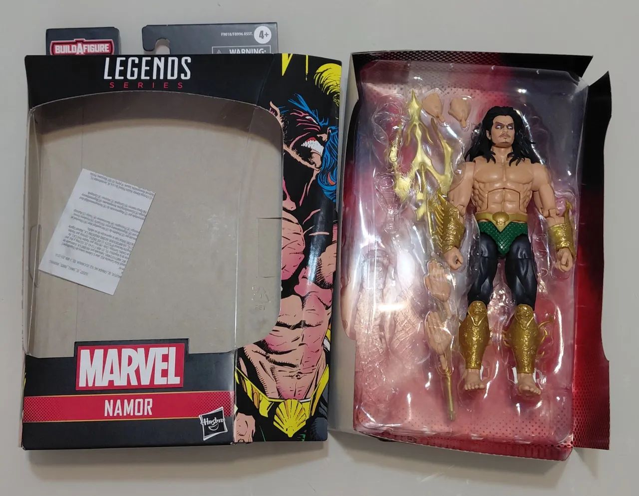 Namor Selvagem Marvel Legends Hasbro  - Foto 6