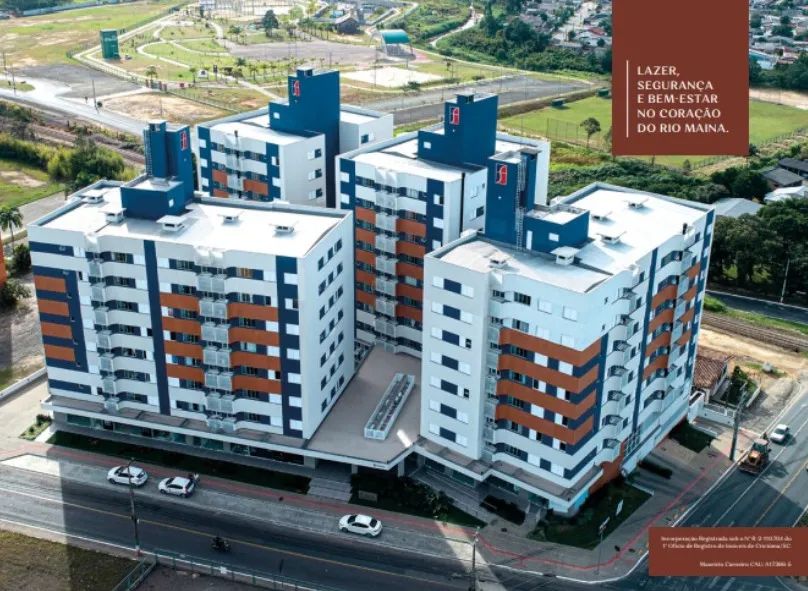Apartamento (Padrão), com 3 quartos e 1 banheiros à Venda, 79 m² em Criciúma/SC - Foto 2