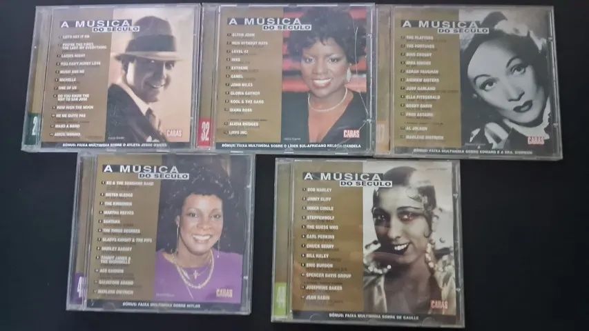 Conjunto CDs antigos "A música do século" - Foto 3