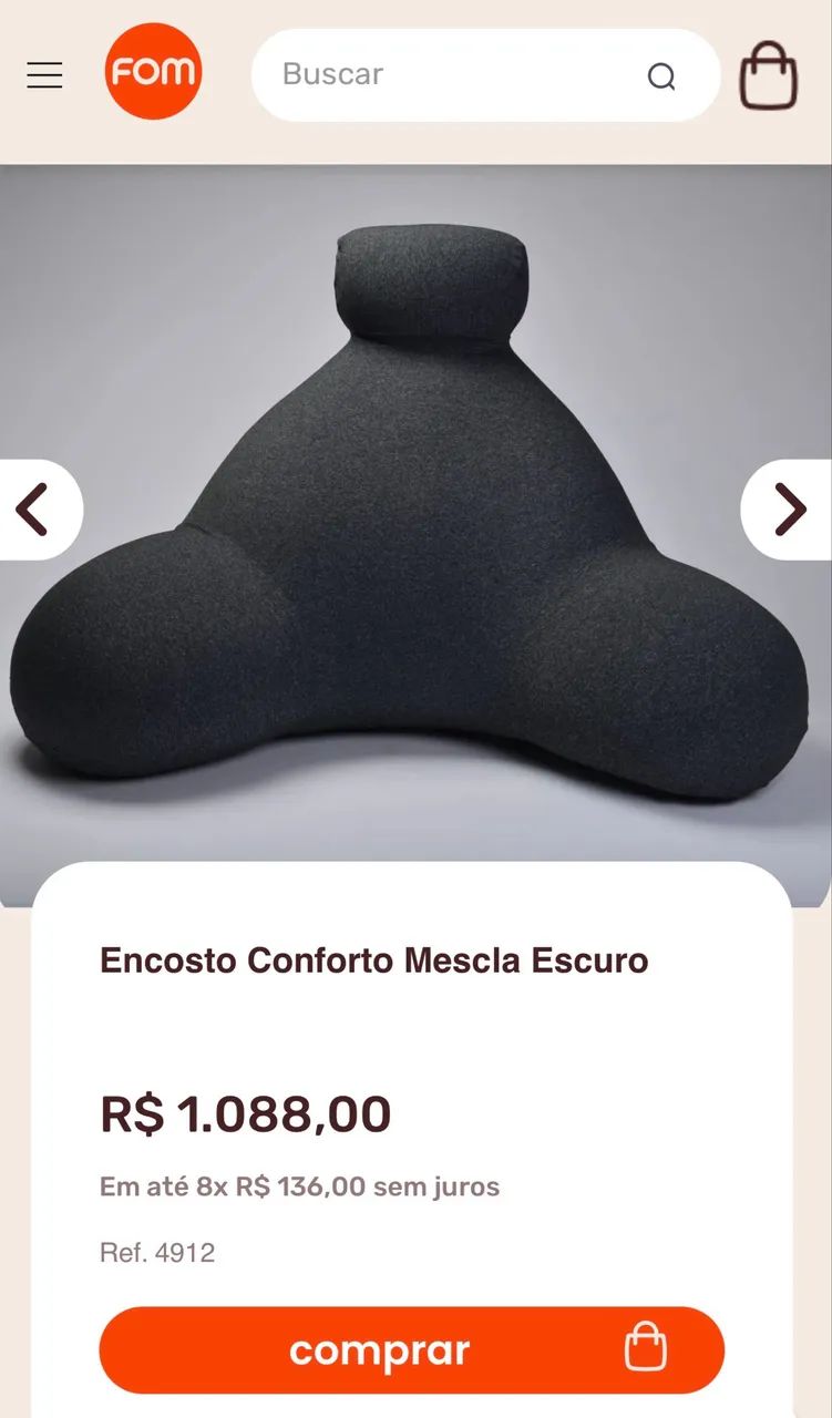 Encosto conforto FOM - Foto 2