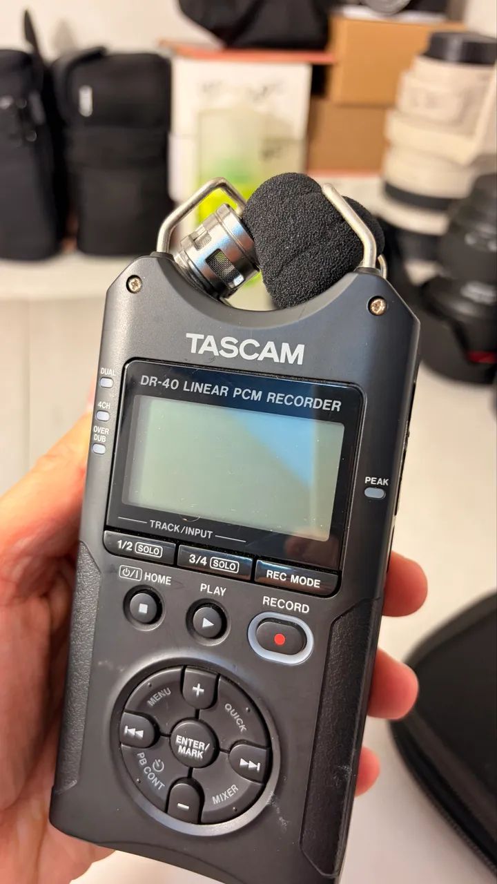 Gravador Áudio  TASCAM 