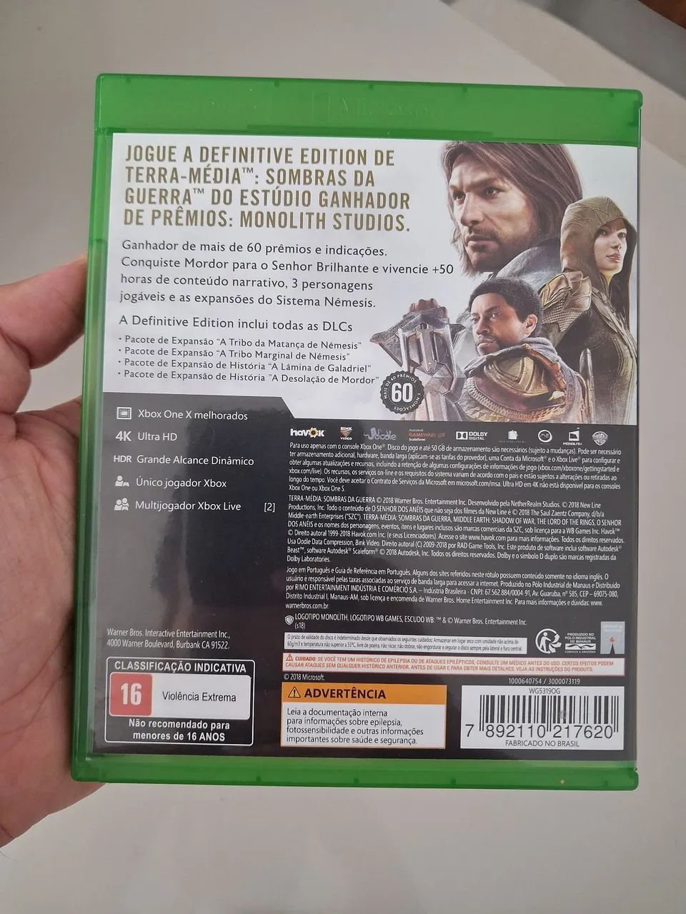 Sombras da Guerra Xbox  - Foto 2