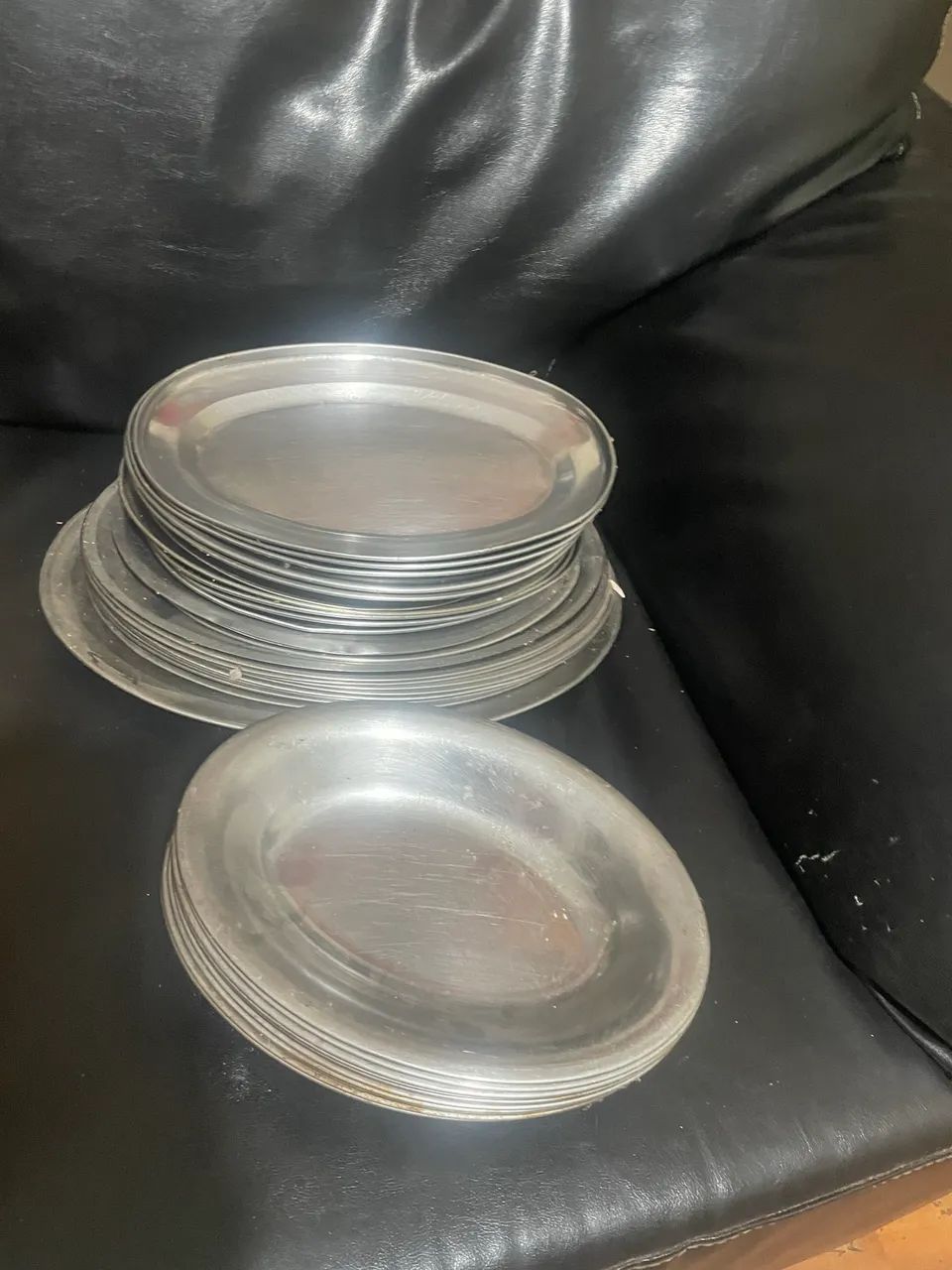 Travessas de Inox- 42 peças. - Foto 4
