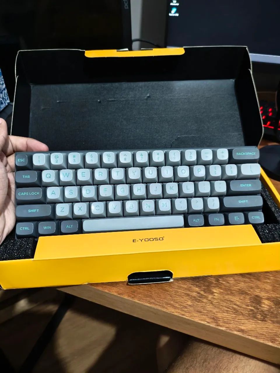 Teclado magnético Eyooso hz-61