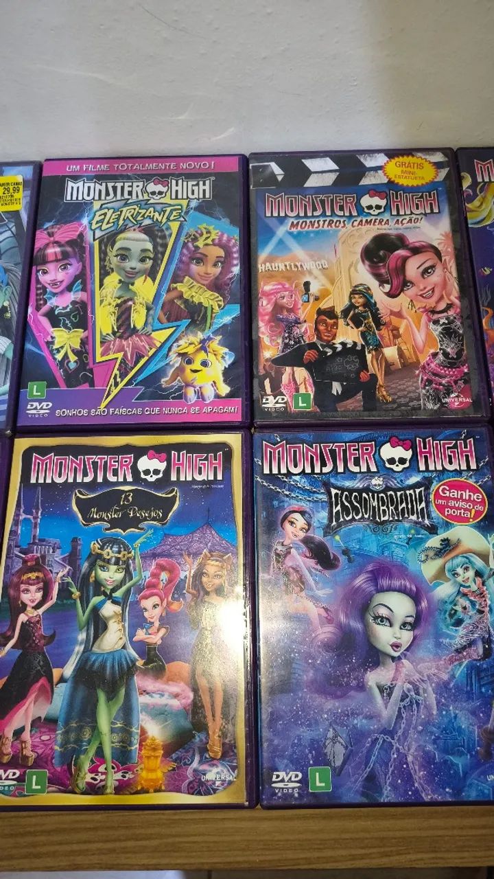 Monster High DVD leia descrição  - Foto 4
